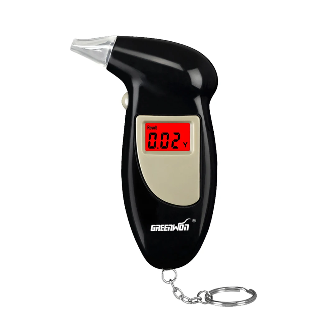 

GREENWON 68S Alcohol Tester Digital Alcohol Detector Breathalyzer Police Alcotester Backlight Display white box no manual
