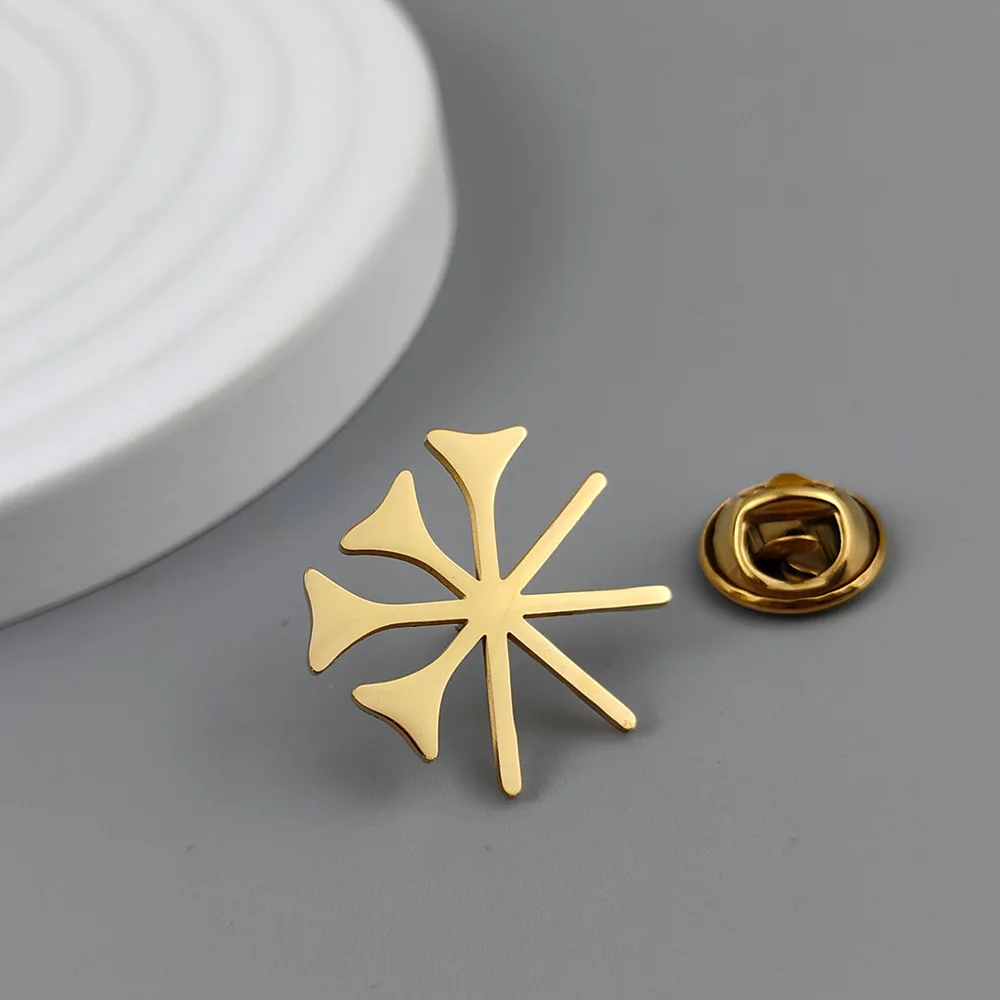 Православная брошь с крестом для мужчин значок-символ католицизма из