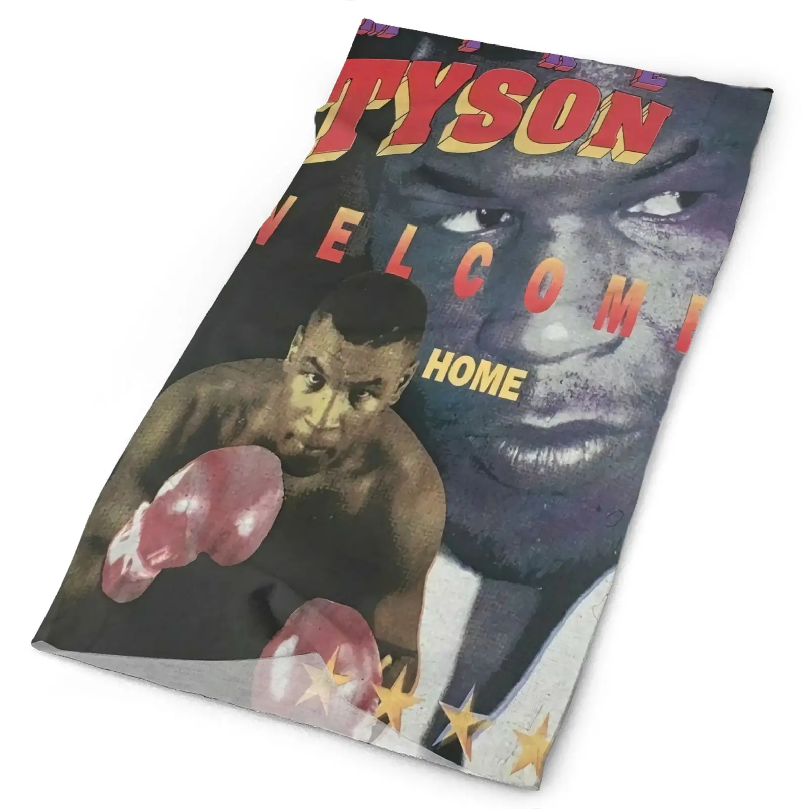 

Mike Tyson Welcome Home Evander Men's Bandana Buff Mask Tissue Tourism Multicam Bandana For Women Ski Mask Military Camouflage