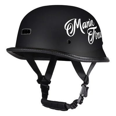 

2022 For Adults Summer Unisex Summer Unisex Motorbike Helm Chopper Biker Retro DOT approved Motorcycle Helmet German Vintage