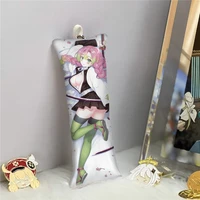 demon slayer kanroji mitsuri mini dakimakura pendant cartoon anime keychain kimetsu no yaiba small body pillow bag pendant