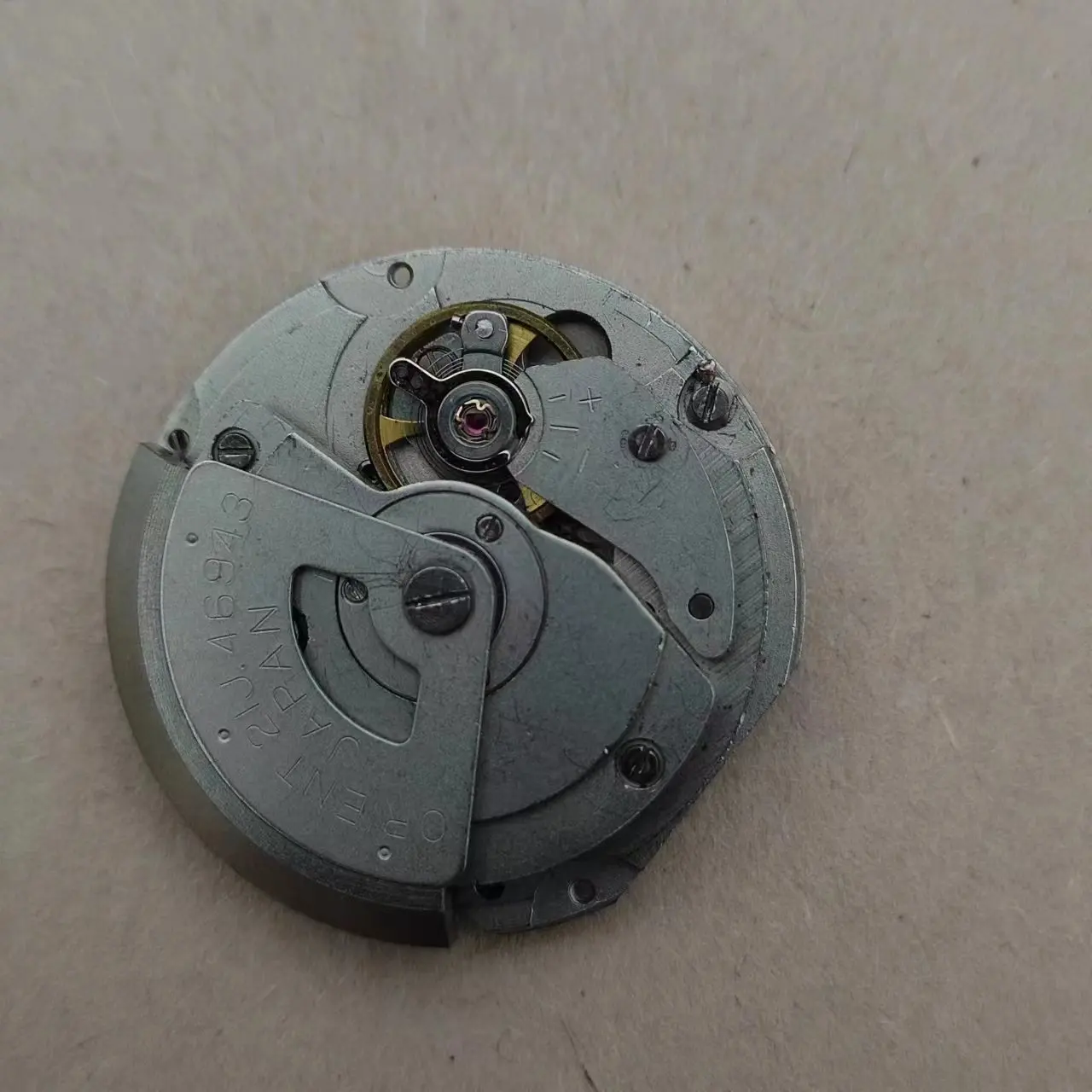 Watch Accessories Old Movement Disassembled from Japanese 46943 Movement Men's Mechanical Watch Core Parts