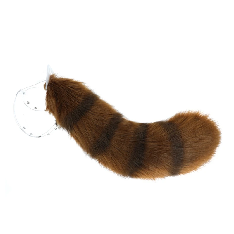 

Faux Fur Fox Tail Tail Halloween Cosplay Party Costumes Toy Raccoon Tail