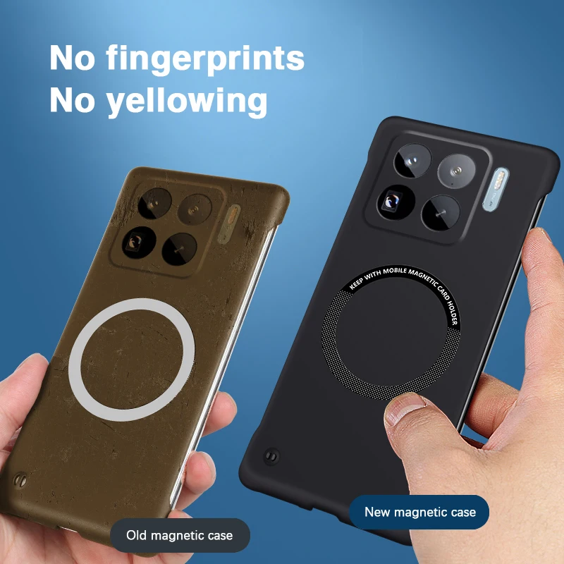 Фото Легкий тонкий чехол для Xiaomi 15 15S Pro Ultra 15Pro 15Ultra 15SPro 5G, роскошный жесткий бронированный оригинальный безрамочный чехол-накладка №4