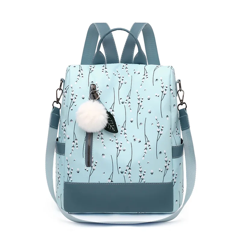 Легкая ткань Оксфорд полиэстер нейлон холст полиуретан множество стилей женская противокражная дорожная сумка Xiaoqing рюкзак