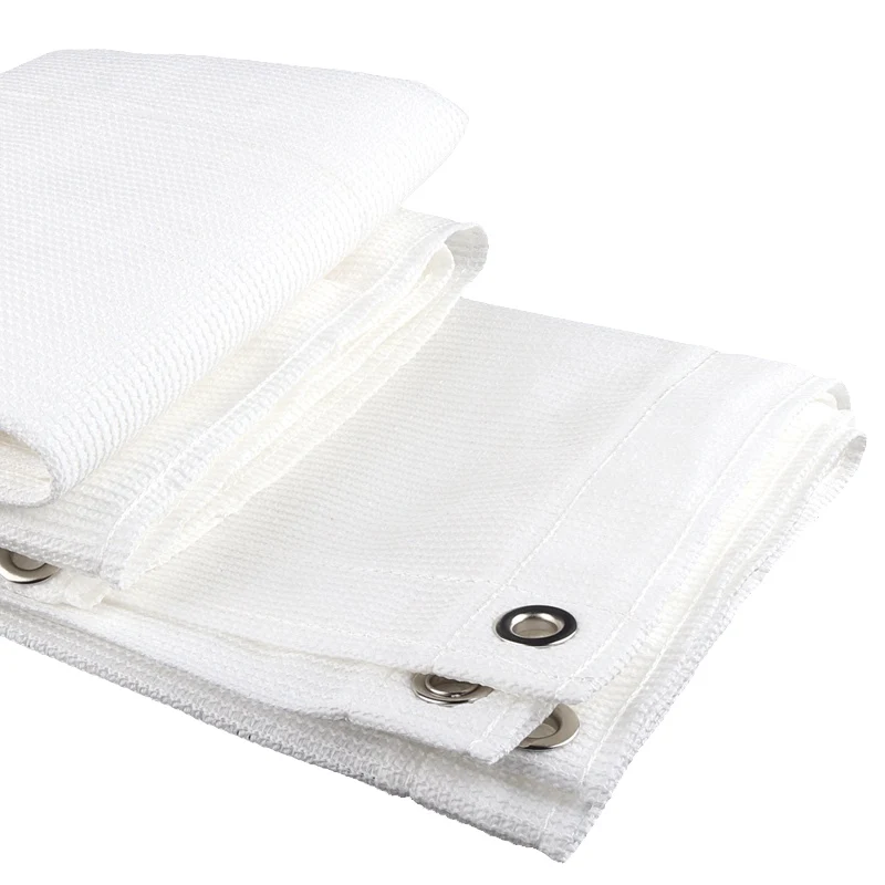 

Thicken 95% Shading Anti-UV White HDPE Sun Shade Net Outdoor Privacy Screen Garden Pavilion People Protection Sun Cover