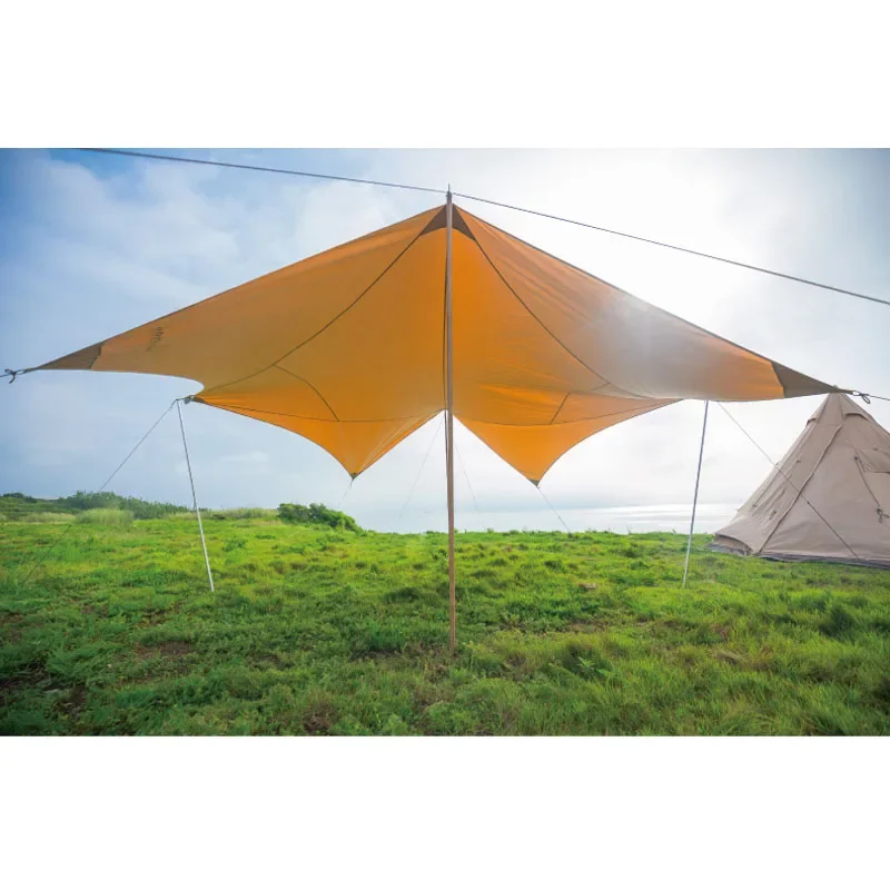 Без стоек! Vidalido TC Хлопковый непромокаемый навес от солнца Изысканный для