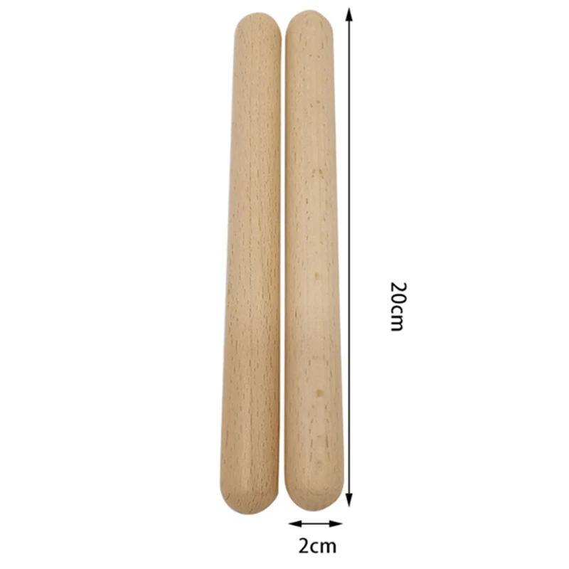 Детские музыкальные палочки Lummi 16 палочек с сумкой для переноски 8 дюймов детская