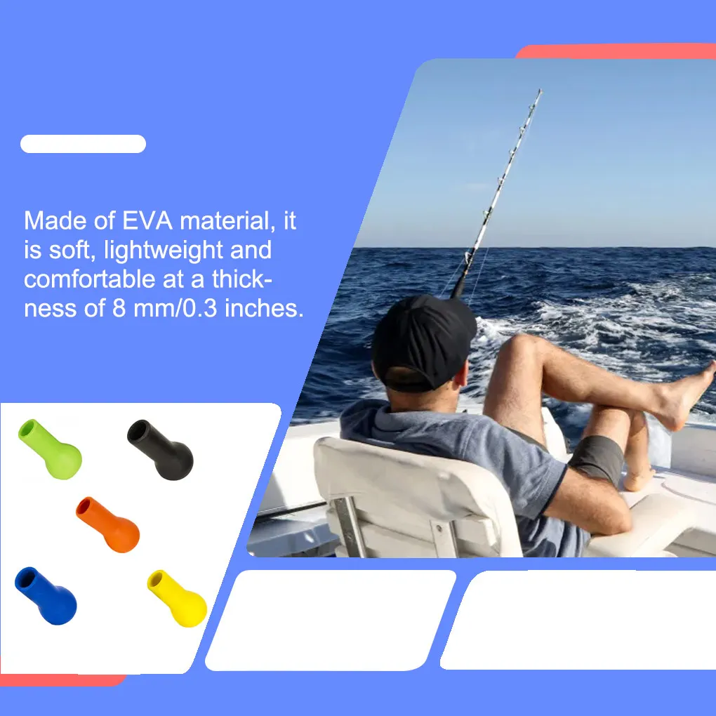 

Держатель для удочки практичная Опора ведра противоскользящая амортизирующая Подушка колпачки стойка снасти Аксессуары Фитинги