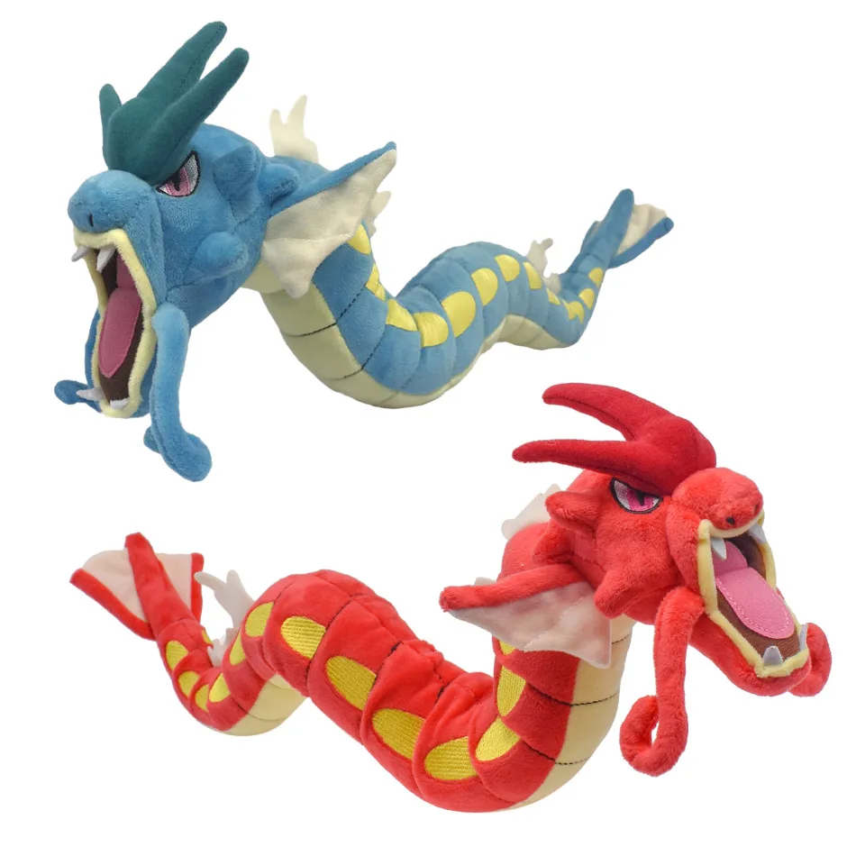 68cm Pokemon Peluche Anime Gyarados Blue Red Animal Dragon Magikarp Evolution Plush Toys Doll Birthday Festival Gift For Kids