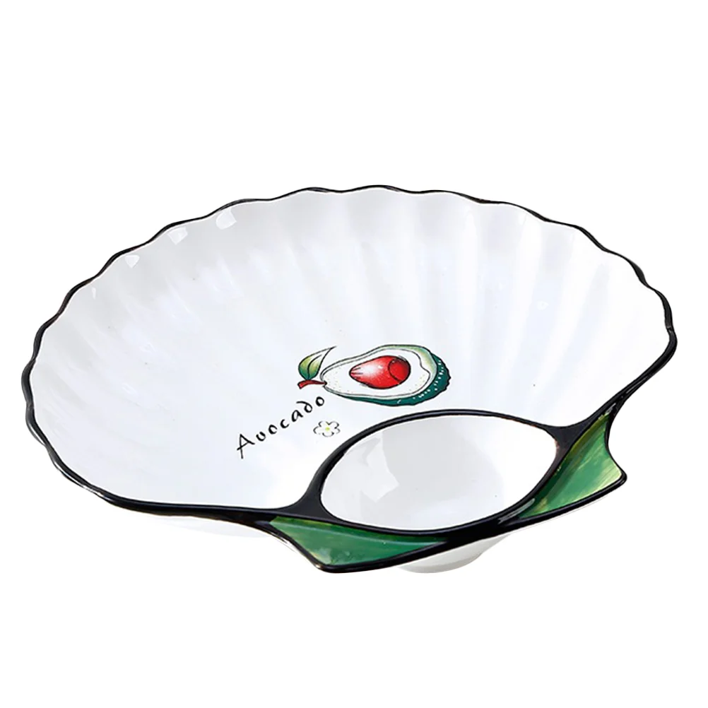 

1pc Dumpling Seasoning Dish Ceramics Sauce Dishes Appetizer Saucers for Home Use