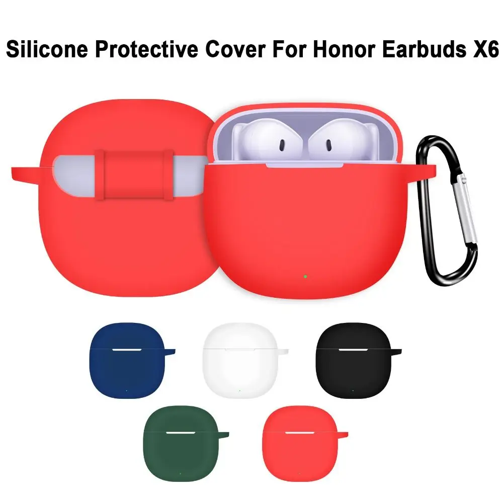 Противоударный силиконовый чехол для наушников Honor Earbuds X6