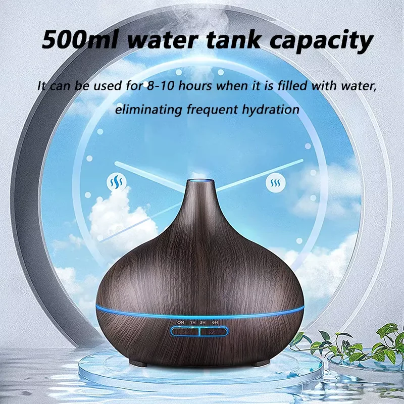

Electric Aroma Diffuser Ultrasonic xaomi Air Humidifier LED Lamp Aromatherapy Mist Maker Remote Control Essential Oil Diffuser