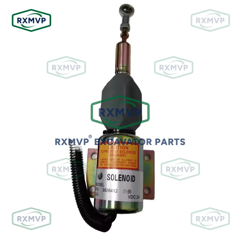 3926412 стопорный электромагнитный клапан 24 В белый штекер для дизельного двигателя