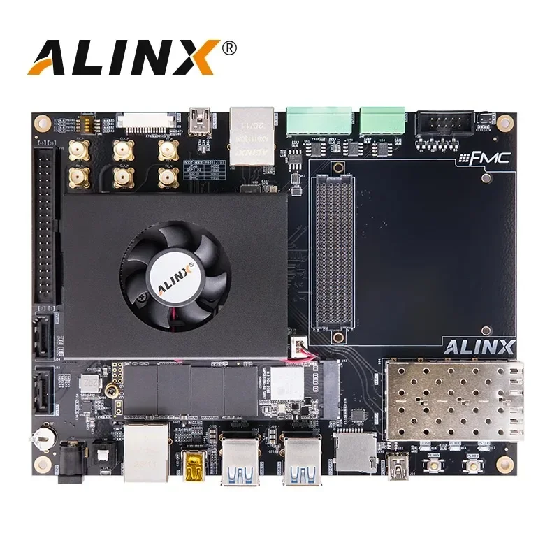 ALINX AXU15EG: Xilinx Zynq UltraScale + MPSoC ZU15EG FPGA макетная плата FMC HPC