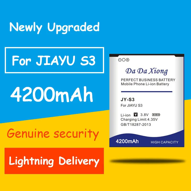 Горячая Распродажа 4200mAh JY S3 JY-аккумулятор для замены телефона JIAYU