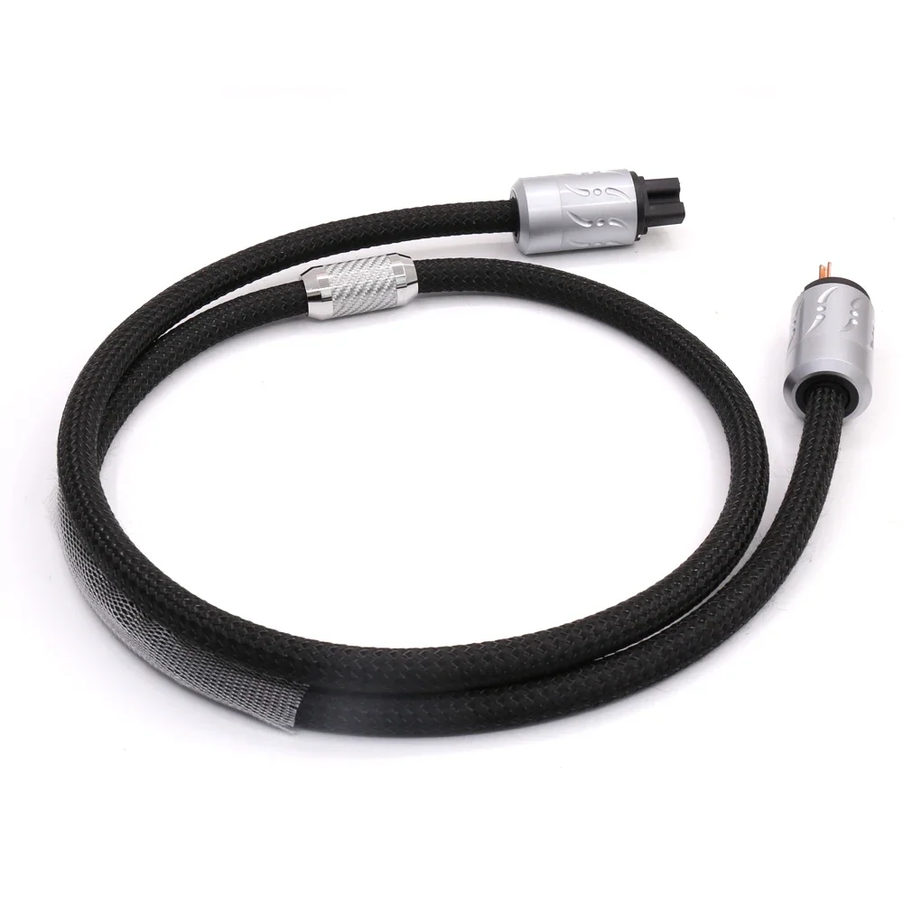 Hi End Viborg Multplex Медный аудиофильский шнур питания Кабель Powerflux с вилкой из чистой