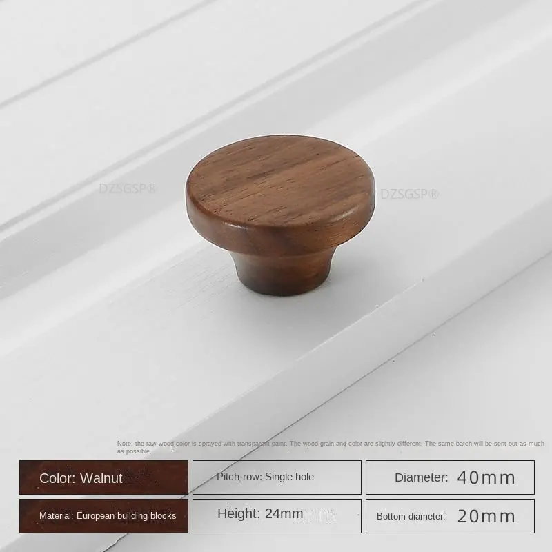 

Простой современный деревянный шкаф, круглая ручка с одним отверстием, ящик, шкаф, дверь, кухонный шкаф, шкаф для обуви, деревянная ручка из твердой древесины