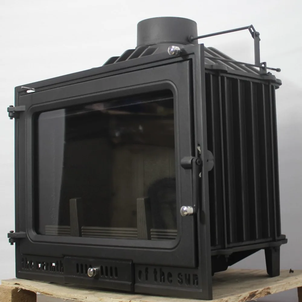 Встроенный настоящий камин