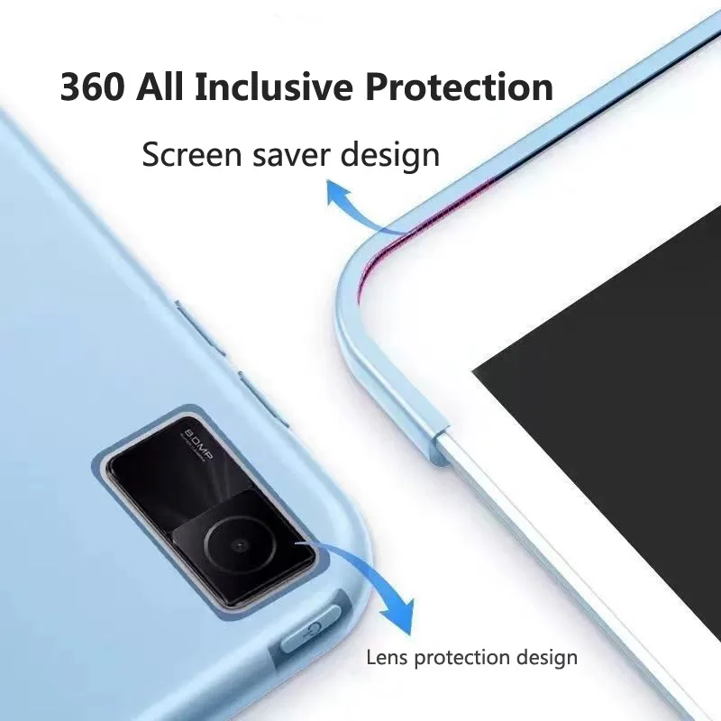 Силиконовый защитный чехол UPBGNG для Xiaomi Redmi Pad 10 61 мягкий дюйма