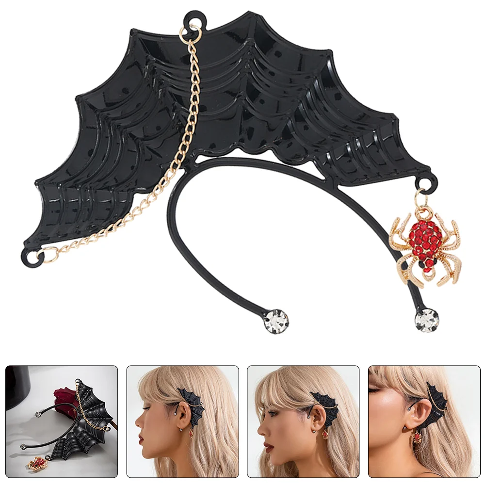 

Decor Delicate Ear Cuff Earrings Novelty Clamp Non- Women Clip Alloy Metal Miss