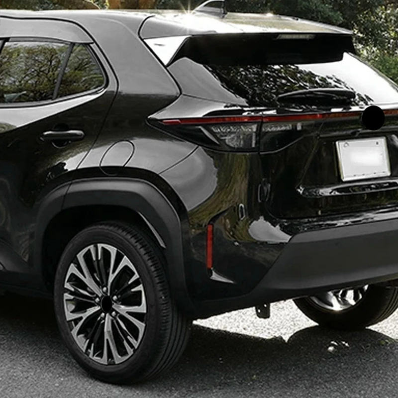 Для Toyota Yaris Cross 2020 2021 Хром ABS внешний задний спойлер для окна Тройная угловая