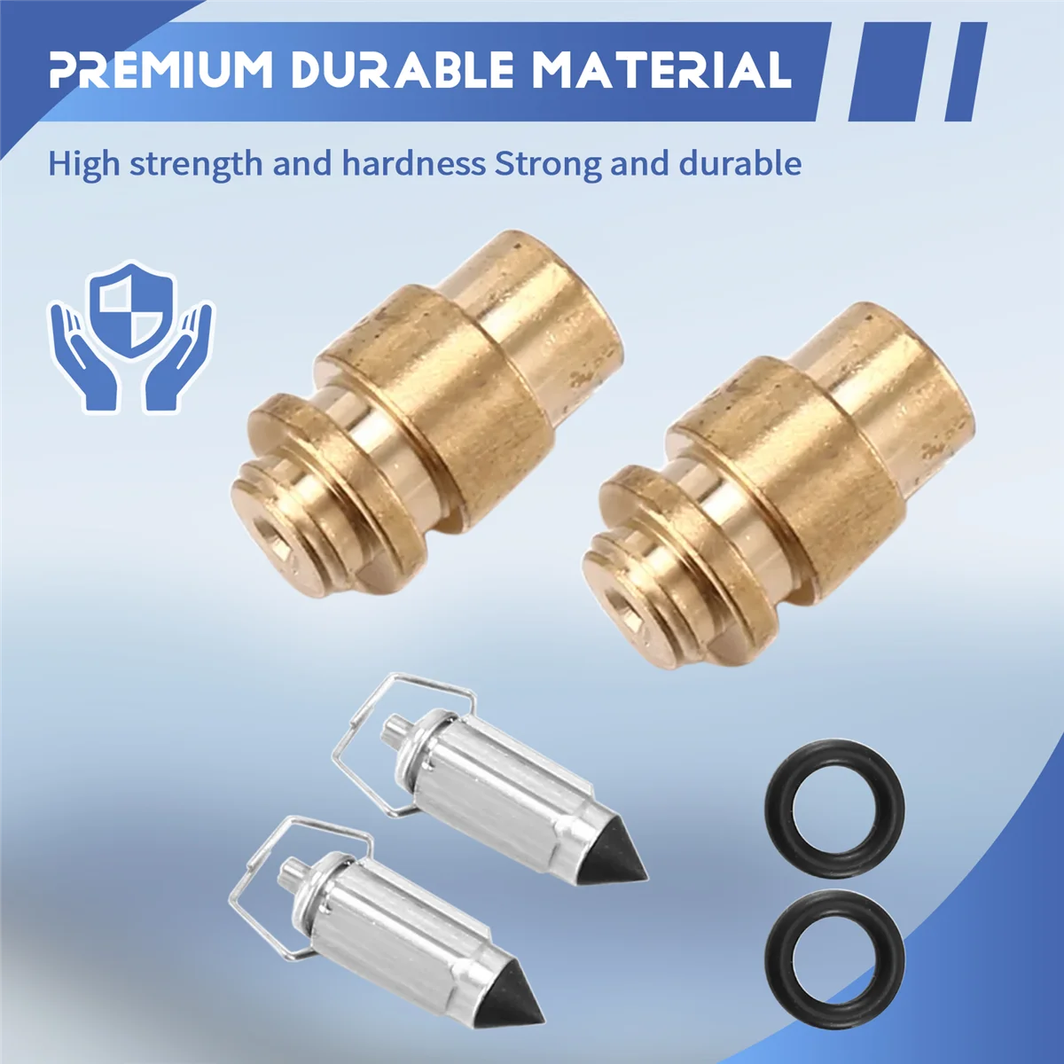 Для Yamaha DT125R DT200R TZR125 TZR250 DT200 R TZR 125 250 DT 200 Ремонт карбюратора Плавающее игольчатое