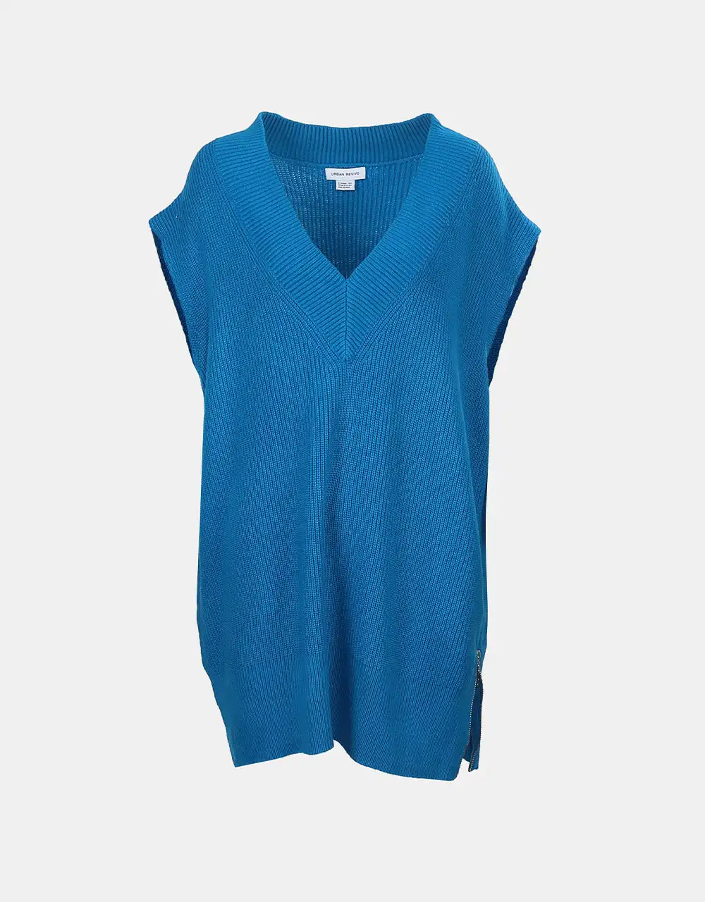 

Жилет-свитер с V-образным вырезом