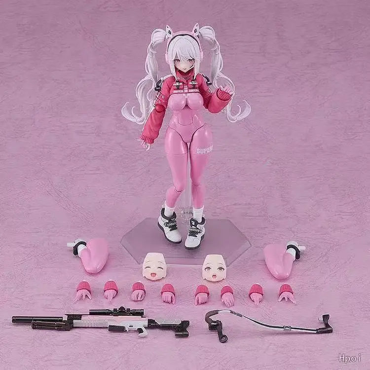 Фото Figma Nikke: Богиня Победы Алиса, игровая фигурка, коллекционные игрушки, орнамент, праздничные подарки для мальчиков №5