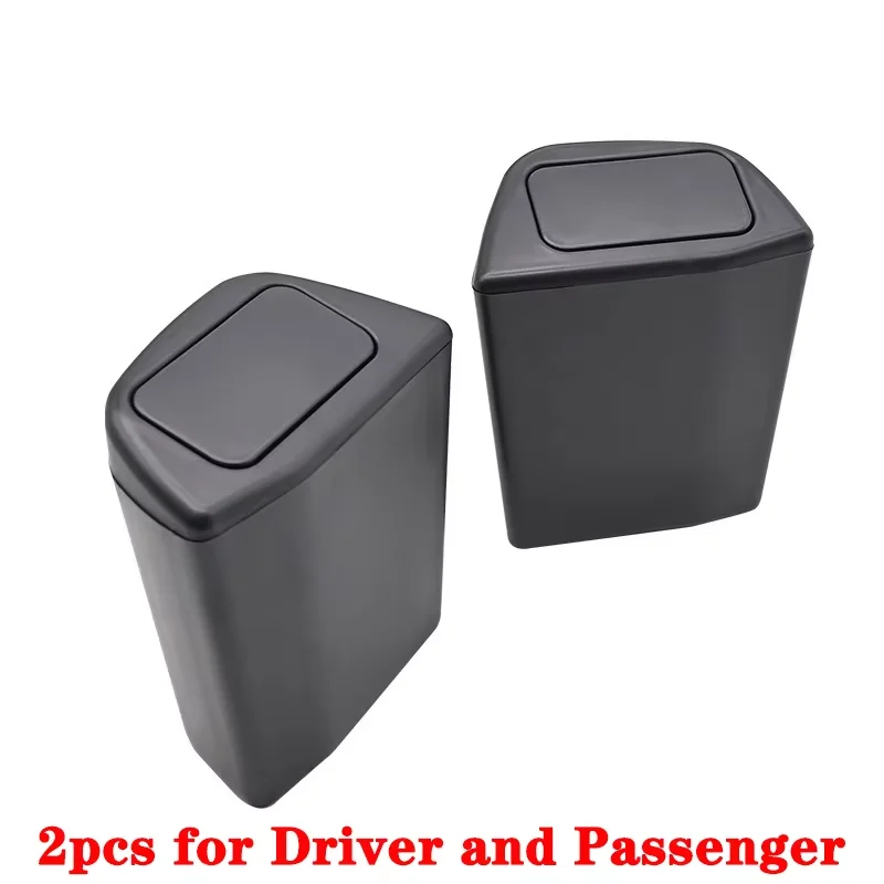 

Для Toyota RAV4 2024 2023 2022 2021 2020 2019, автомобильное мусорное ведро с крышкой для хранения и организация, мусорный бак, пластиковый мусорный бак