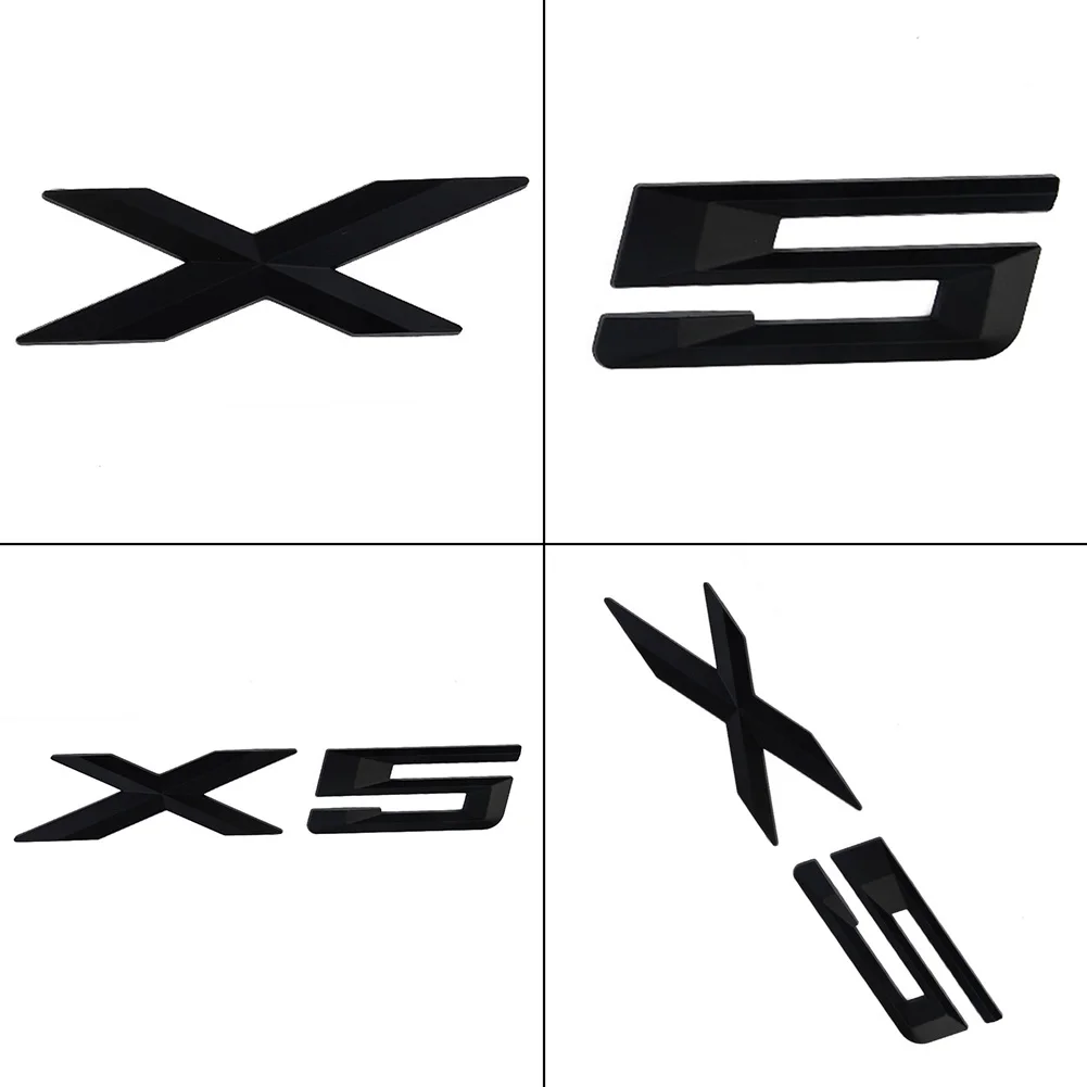 

Black Car Sticker For BMW X 5 E70 ‎E53 ‎F15 High Quality Useful Logo Plastic Decal Decoration Exterior 150*30mm