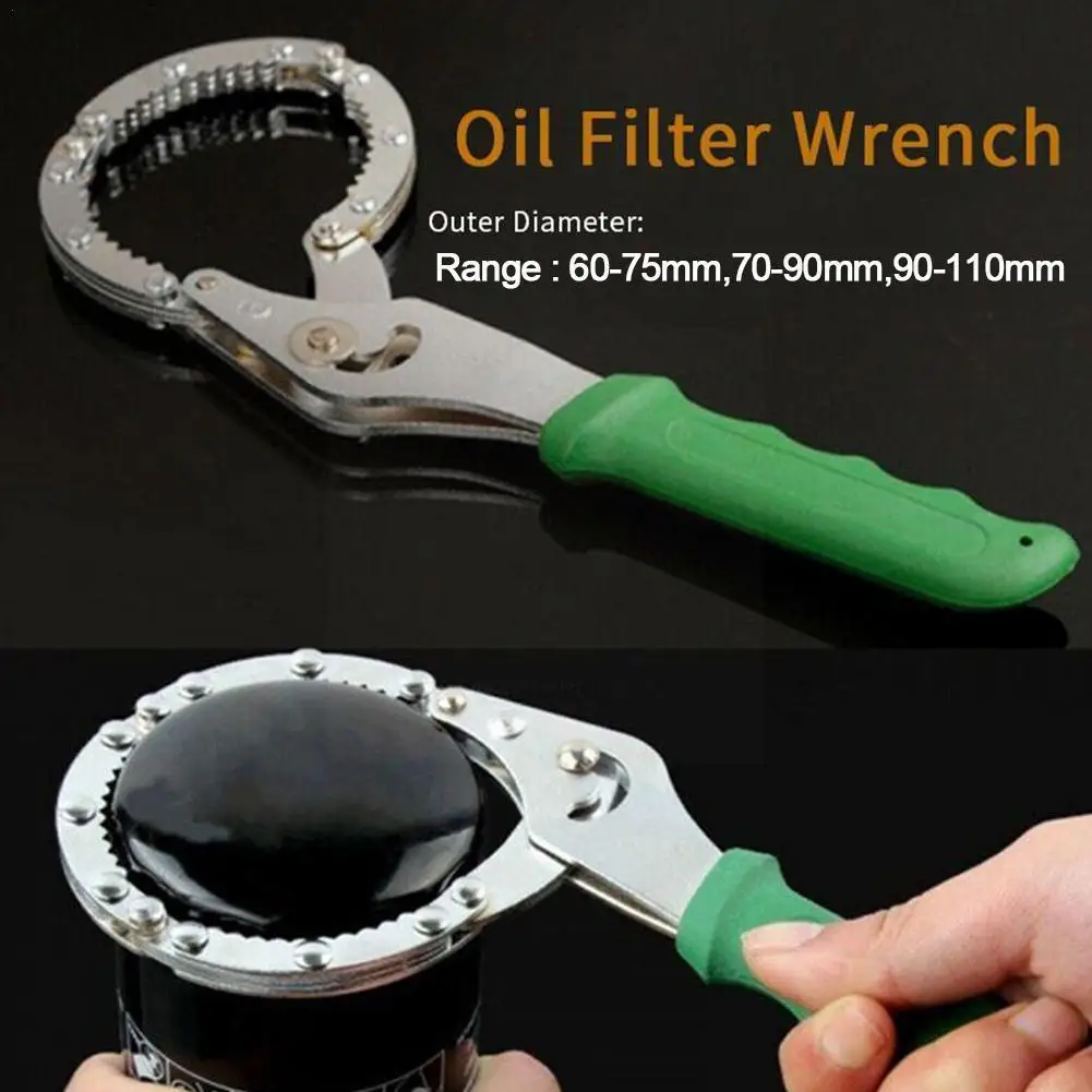 Wrench Light Flexible Handle Remover Adjustable Portable Tool Range 60mm-75mm Universal Keys For Z8s5