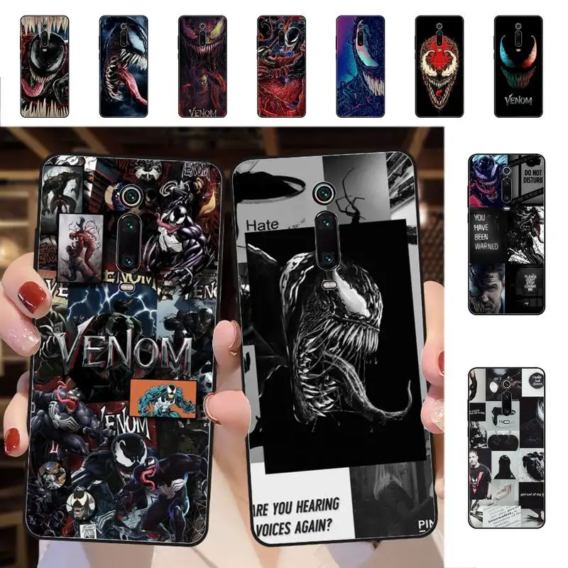 

Disney Venom Face Phone Case for Redmi 5 6 7 8 9 A 5plus K20 4X 6 cover