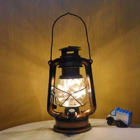 wholesale portable large vintage kerosene bottle nostalgic classic night light lantern toys wild emergency lamps for camp