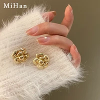 mihan 925 silver needle women jewelry flower earrings pretty design sweet temperament drop earrings for women party gifts
