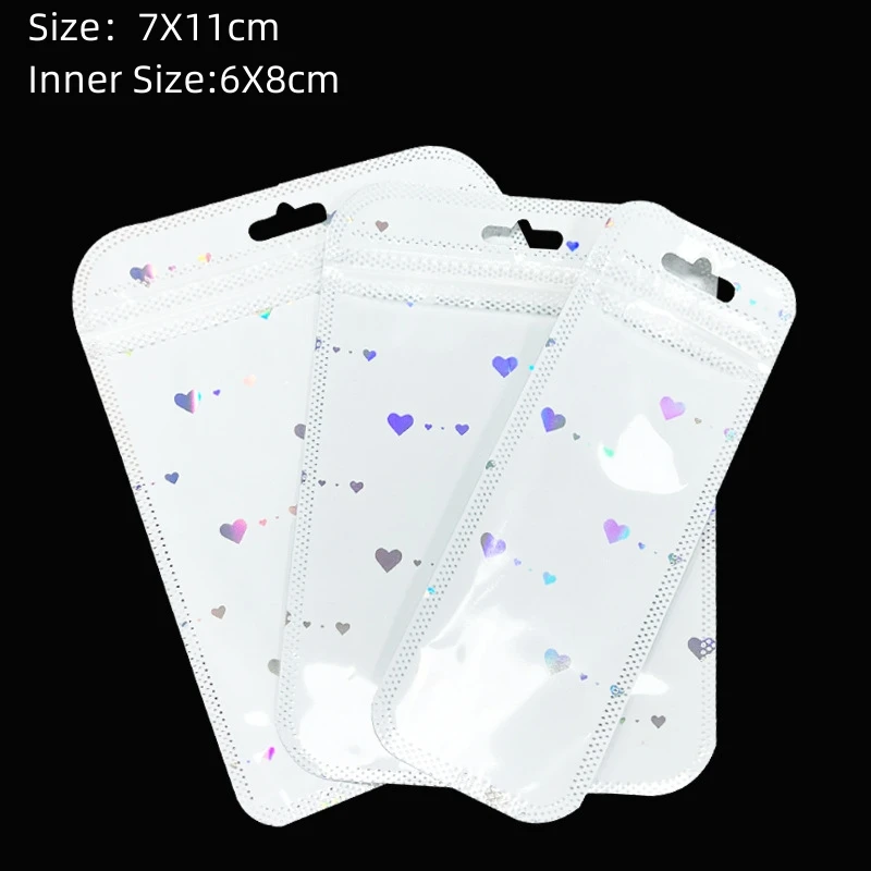 

Голографические пакеты для ювелирных изделий 50 шт