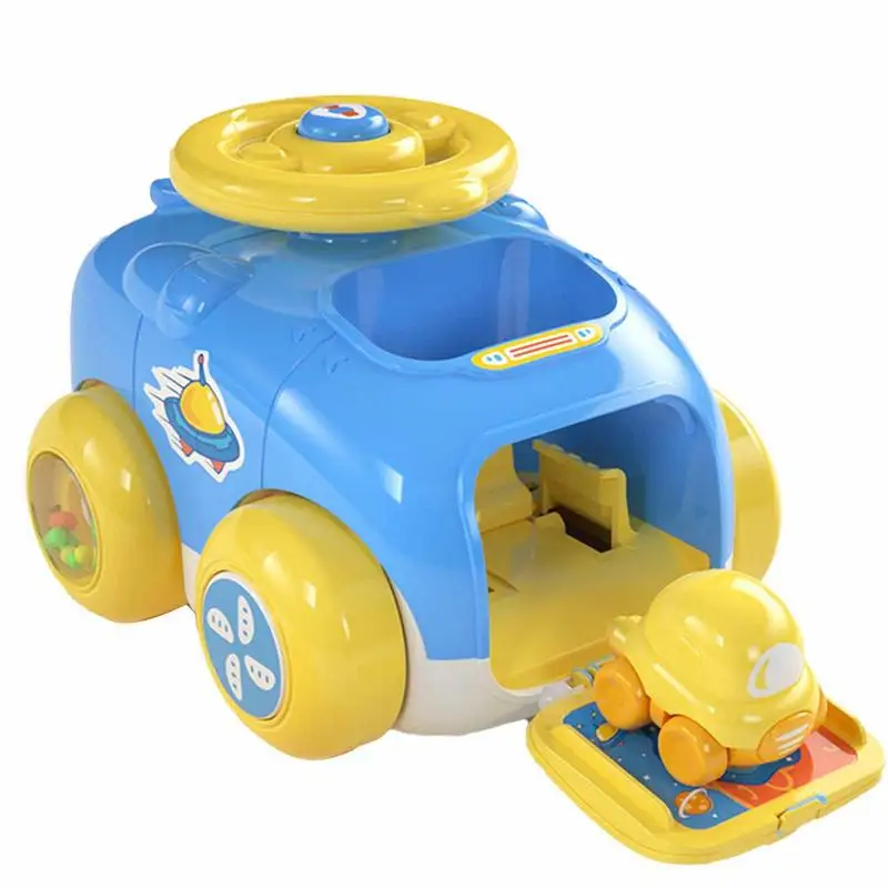 

Toddler Toy Pull Back Cars Vehicle Toy For 1-3 Children Toddlers Birthday Gift Car Toy For Promoting Vision Development Hand Eye