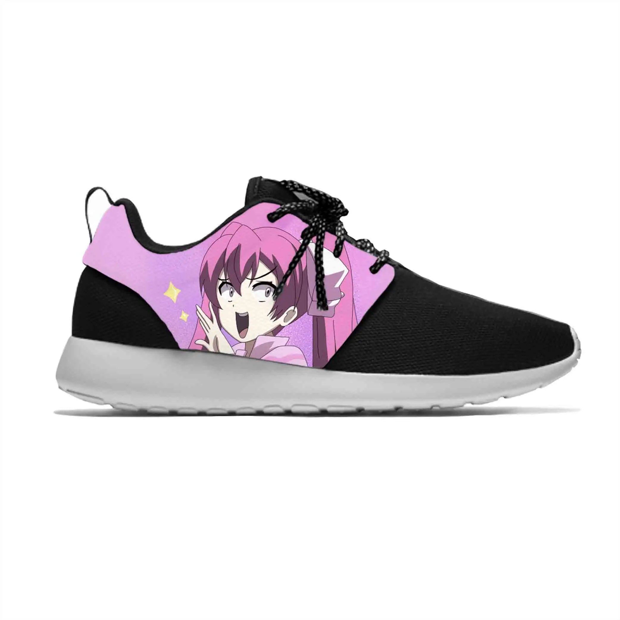 

Japanese Anime Manga Cartoon Akame Ga Kill Mine Sport Running Shoes Casual Breathable Lightweight 3D Print Men Women Sneakers