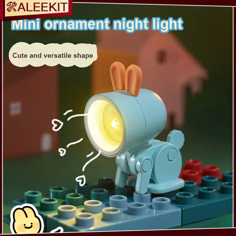 

Eye Protection Mini Cute Pet Light Creative Bedroom Living Led Night Light Kids Room Bedside Desk Lamp Room Decor Newest Hot