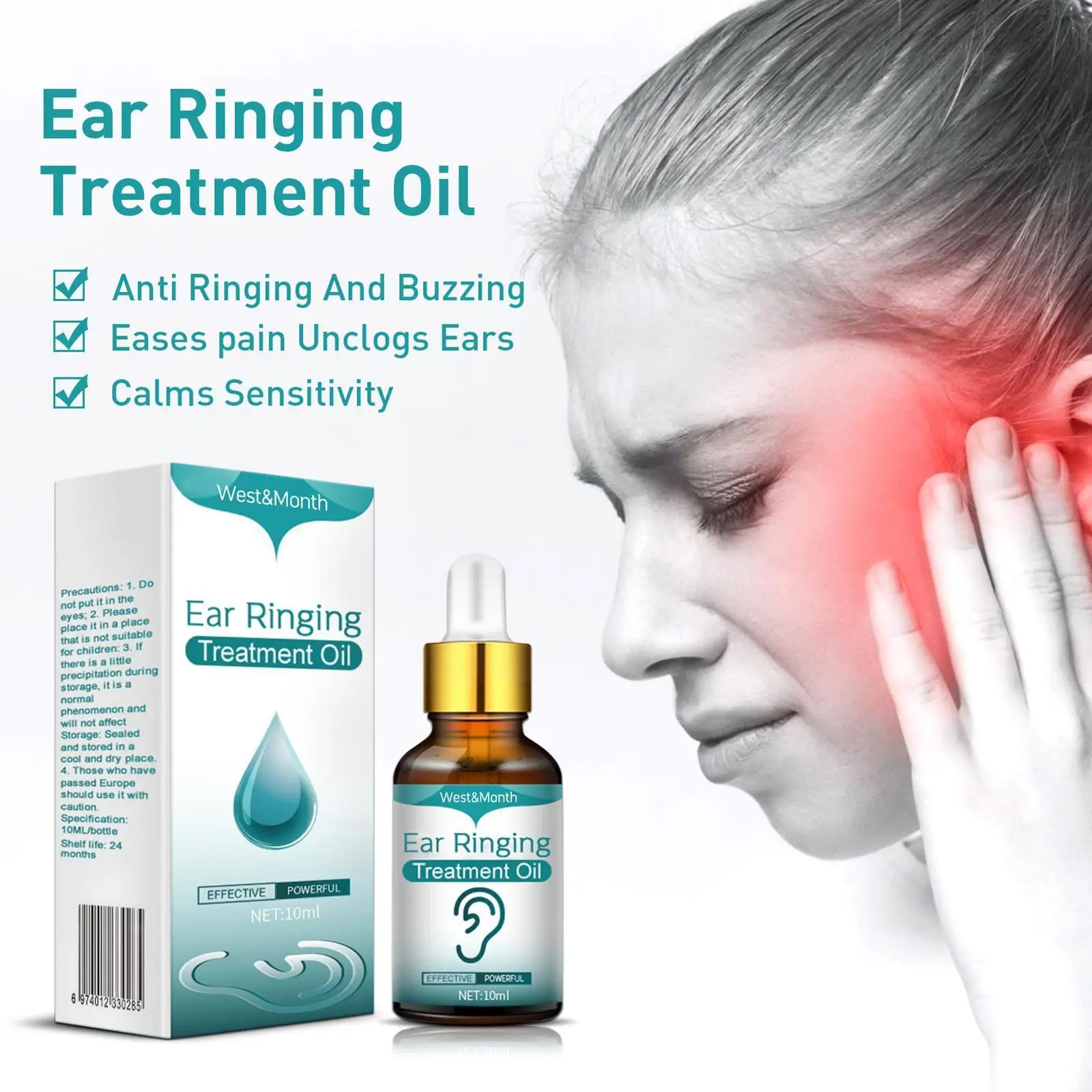 

Japanese Ear Ringing Treatment Oil 10ml E1x5