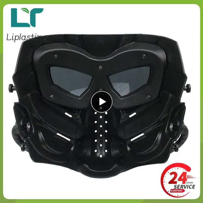 

1~5PCS Cs Game Paintball Skull Mask Combo Facemask For Airsoft Water-bomb Paintball Shooting Hunting Goggles Mask Full Face