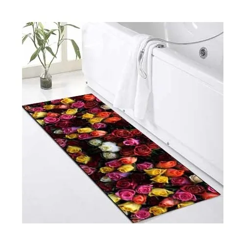 

В ванну для душа Kadser с красочными розами, Коврик для ванны