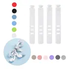 4 шт., силиконовый органайзер для проволочных кабелей для передачи данных, финишная Пряжка для телефонов