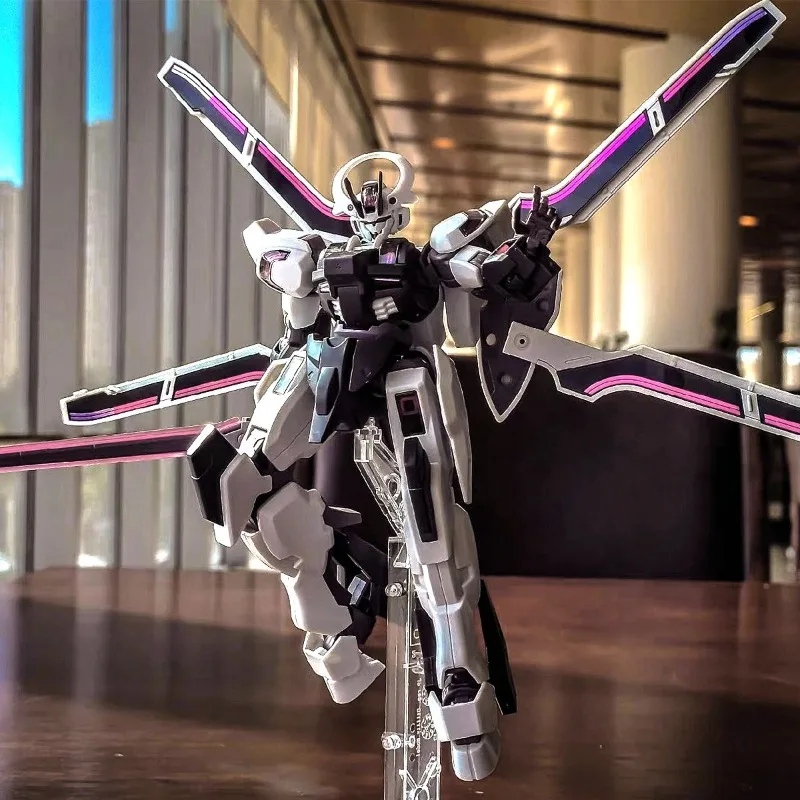 Фото Коллекционная модель JMS HG1/144: Сборная фигурка для рабочего стола, мобильный костюм «Ведьма с Меркурия» с подвижными суставами №4