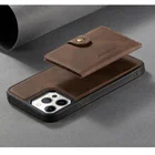 Чехол-бумажник из натуральной кожи с магнитной застежкой для Magsafe iPhone 13 12 11 PRO XS MAX XR 8 + SE 2020