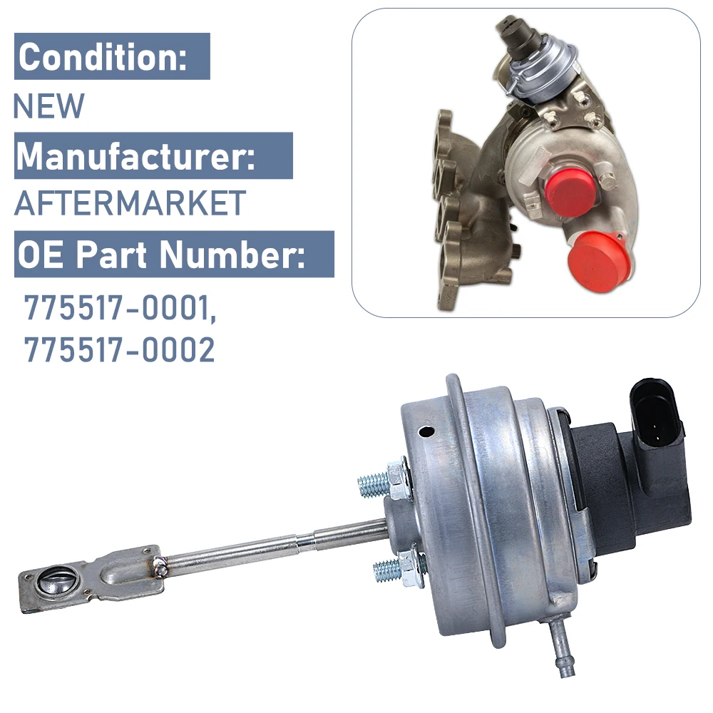 LIZHI- Привод перепускного клапана турбокомпрессора 03л 253016 Т 775517 803955 792430 Для VW Seat Skoda