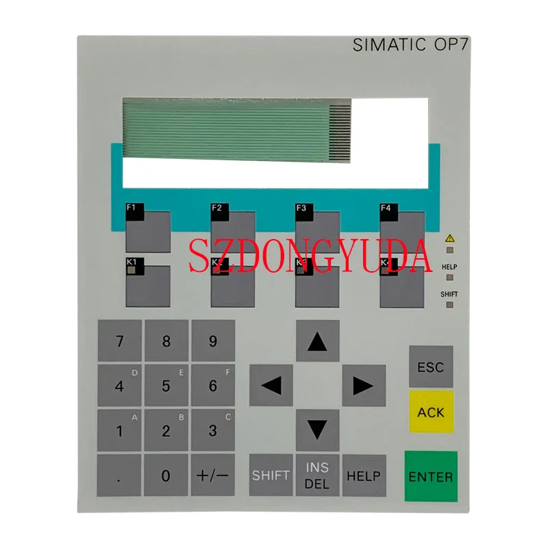 

New For 6AV3607-1JC20-0AX1 6AV3 607-1JC20-0AX1 OP7/DP Simatic Operator Panel Membrane Keyboard Keypad Switch Repair Replacement