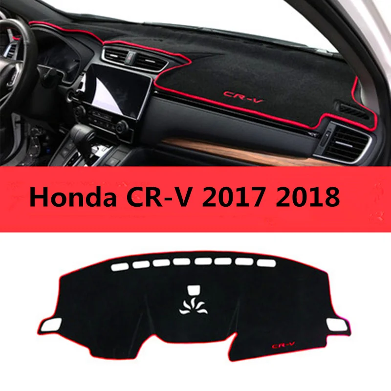 

Car Dashboard Cover Avoid light Pad Instrument Panel Mat Carpets Accessories For Honda CRV CR V 2017 2018