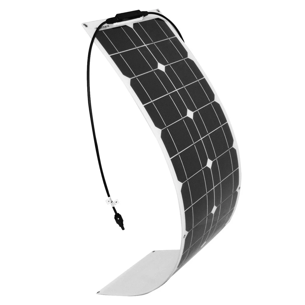 Солнечная панель 12 В 50 Вт зарядное устройство Высокоэффективная