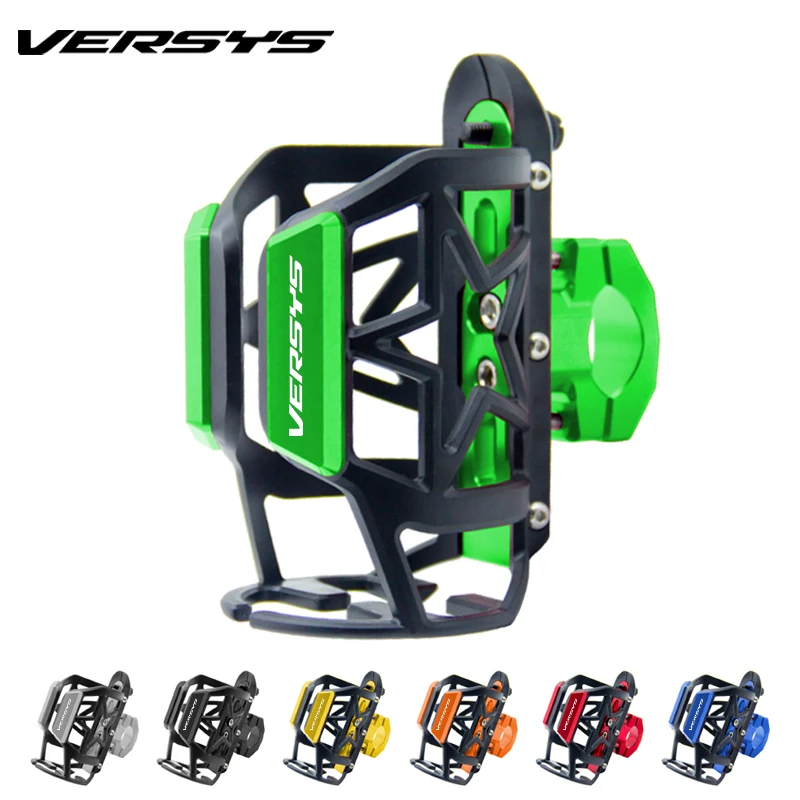 

For Kawasaki Versys 650 1000 Versys-X300 2008-2022 2021 2020 Motorcycle Beverage Water Bottle Cage Drink Cup Holder Sdand Mount